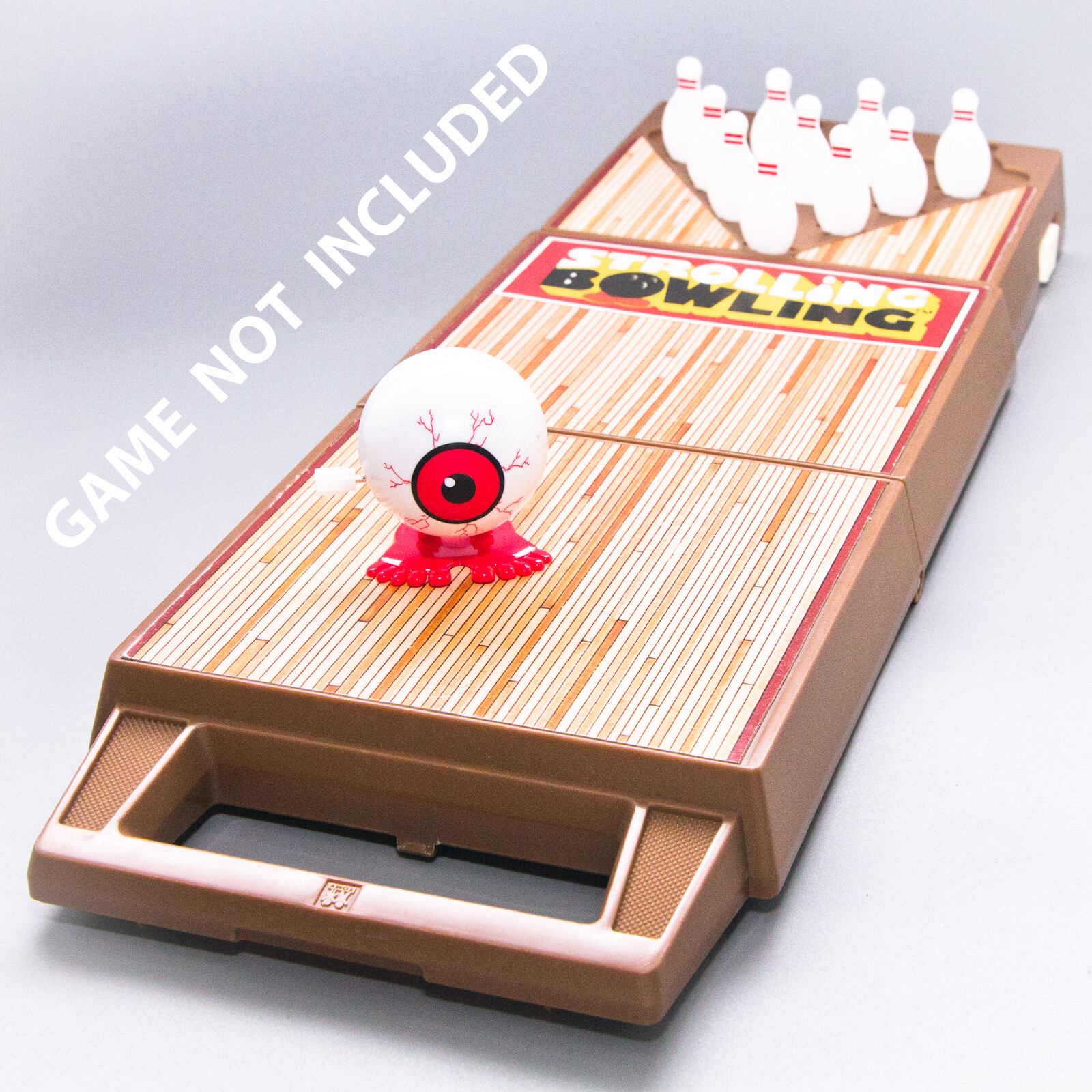 1 Replacement Wind-Up EYE BALL Toy ONLY for Vtg 1980 TOMY Strolling Bowling Game