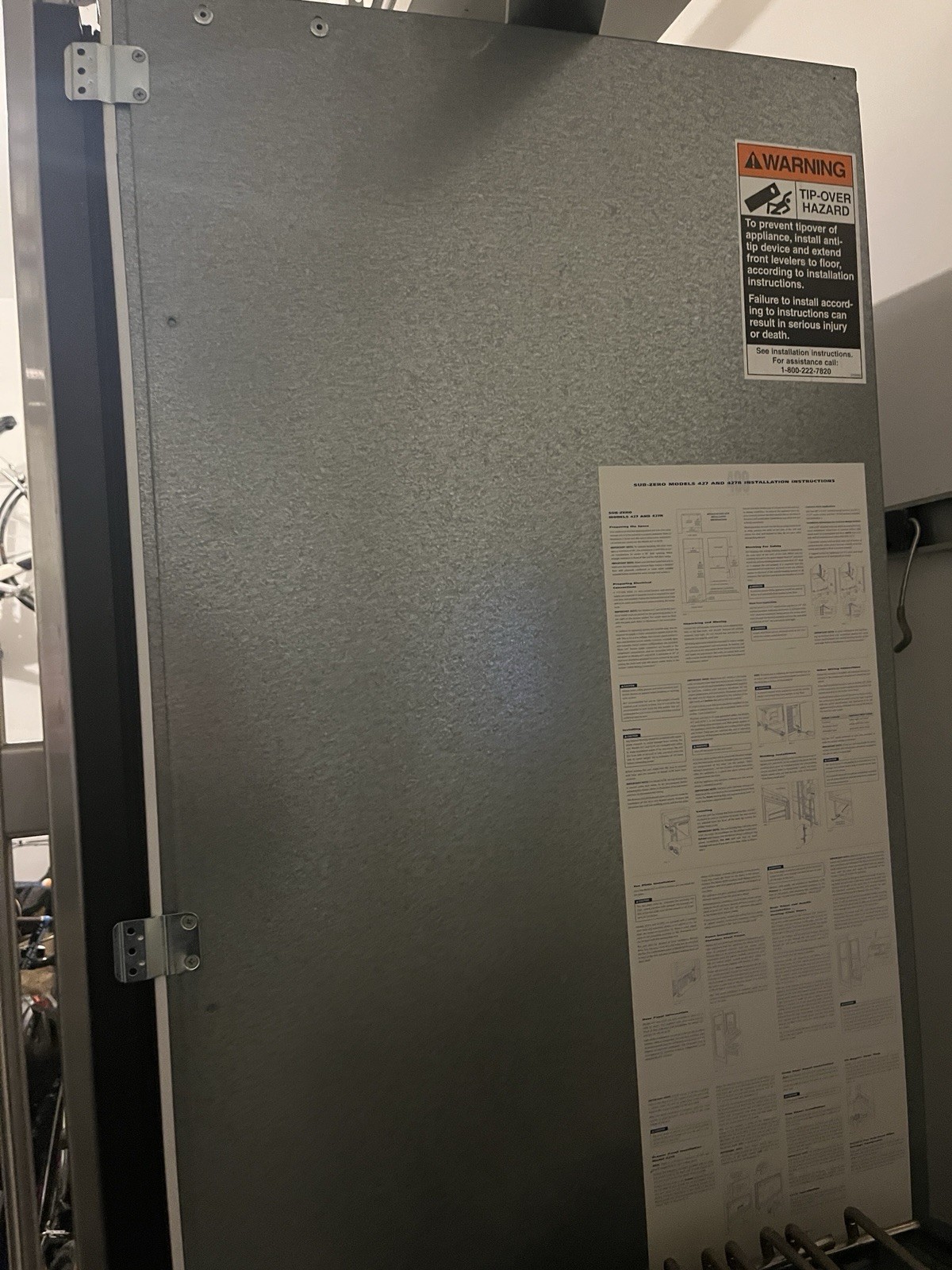 Sub Zero Wine Refrigerator 2 Zone Wine Cooler with Glass Door Stainless Steel