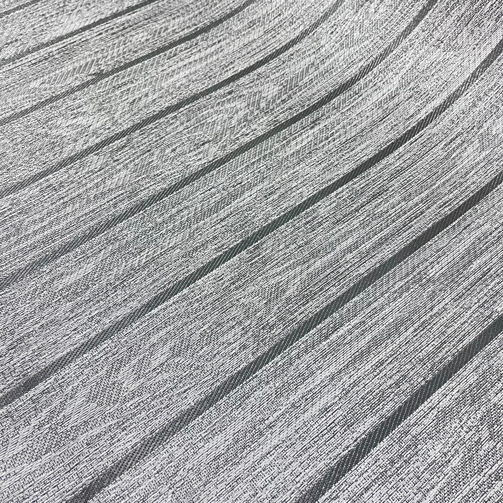 Woven Vinyl Flooring | Woodland Teak - Greysmoke | 8'6" W | Choose Your Length