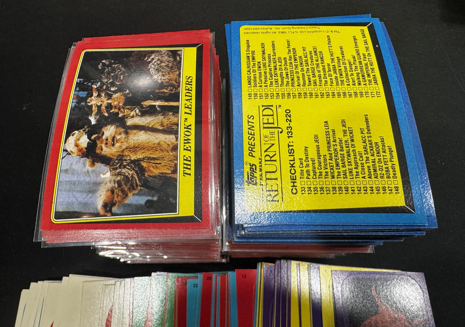 1983 Topps Star Wars: Return of the Jedi Stickers 201-220 (NM) - You Pick