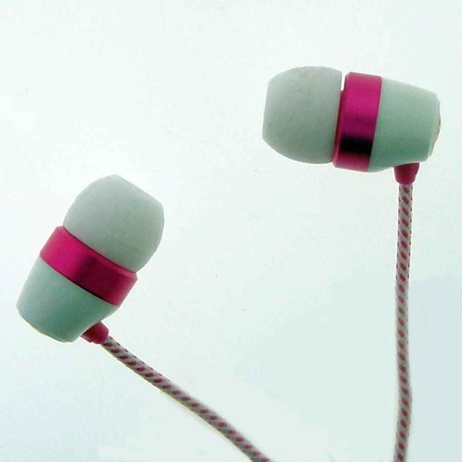 Skullcandy Paul Frank Riot 11mm Earbuds in White and Pink Brand New