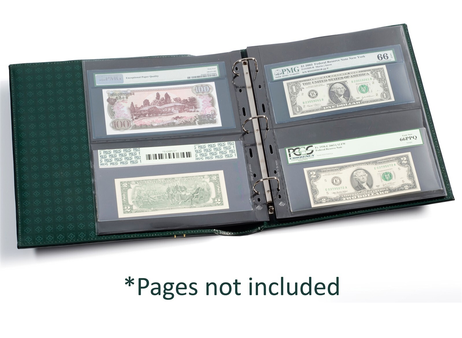 Lighthouse Grande collection album binder with green slipcase