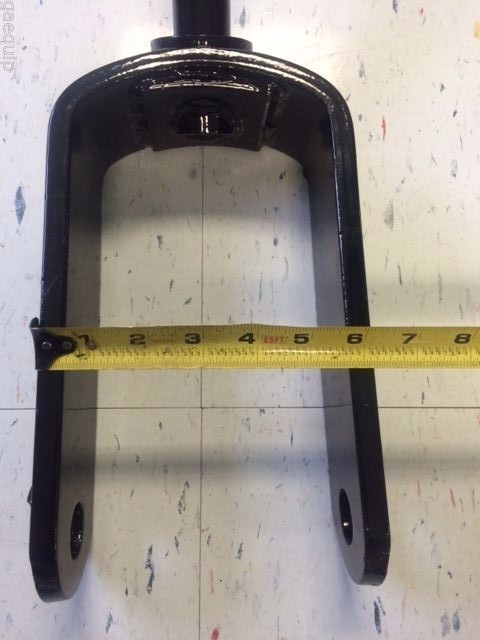 NEW OEM TAILWHEEL FORK BUSH HOG 1-1/4" YOKE W/ 3/4" HOLE- HEAVY DUTY FITS MANY