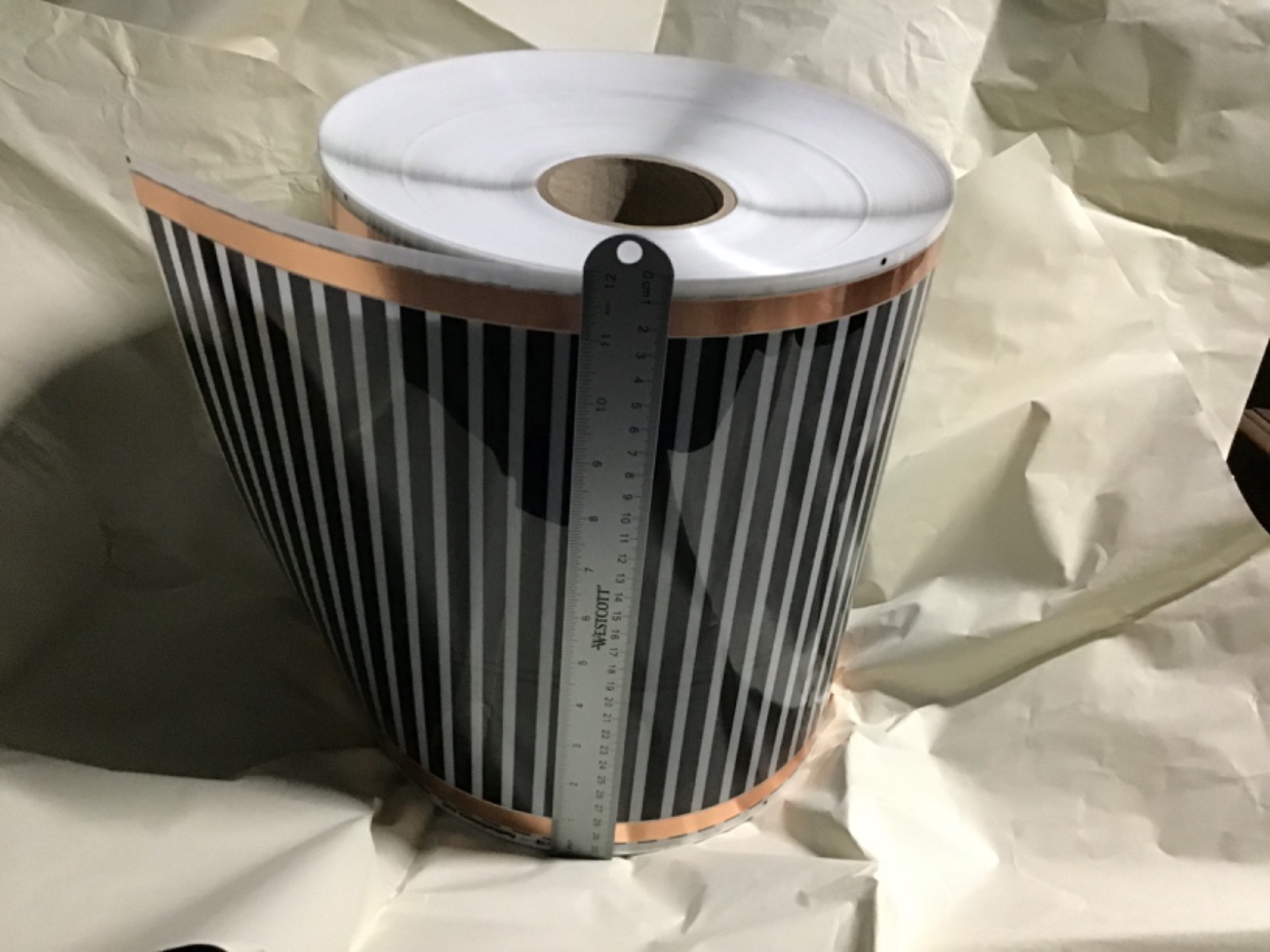 12”/23w THG Heat Tape BY THE FOOT Under cage or Back heat Reptile Racks Incubate