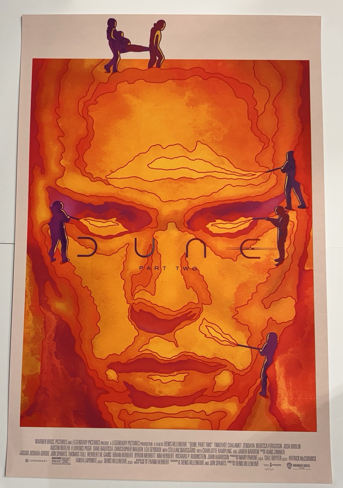 Dune Part 2 Print  by Akiko Stehrenberger Coda Exclusive SDCC 24