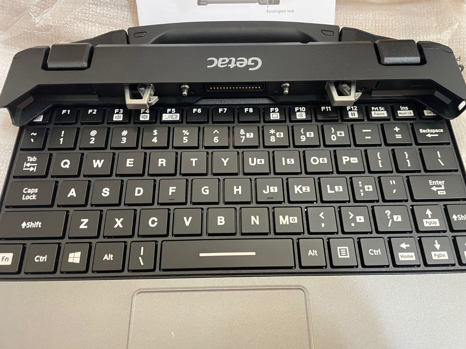 Getac UX10 Detachable US Keyboard TF1-FRU KBD ASSY, US, BACKLIT NEW