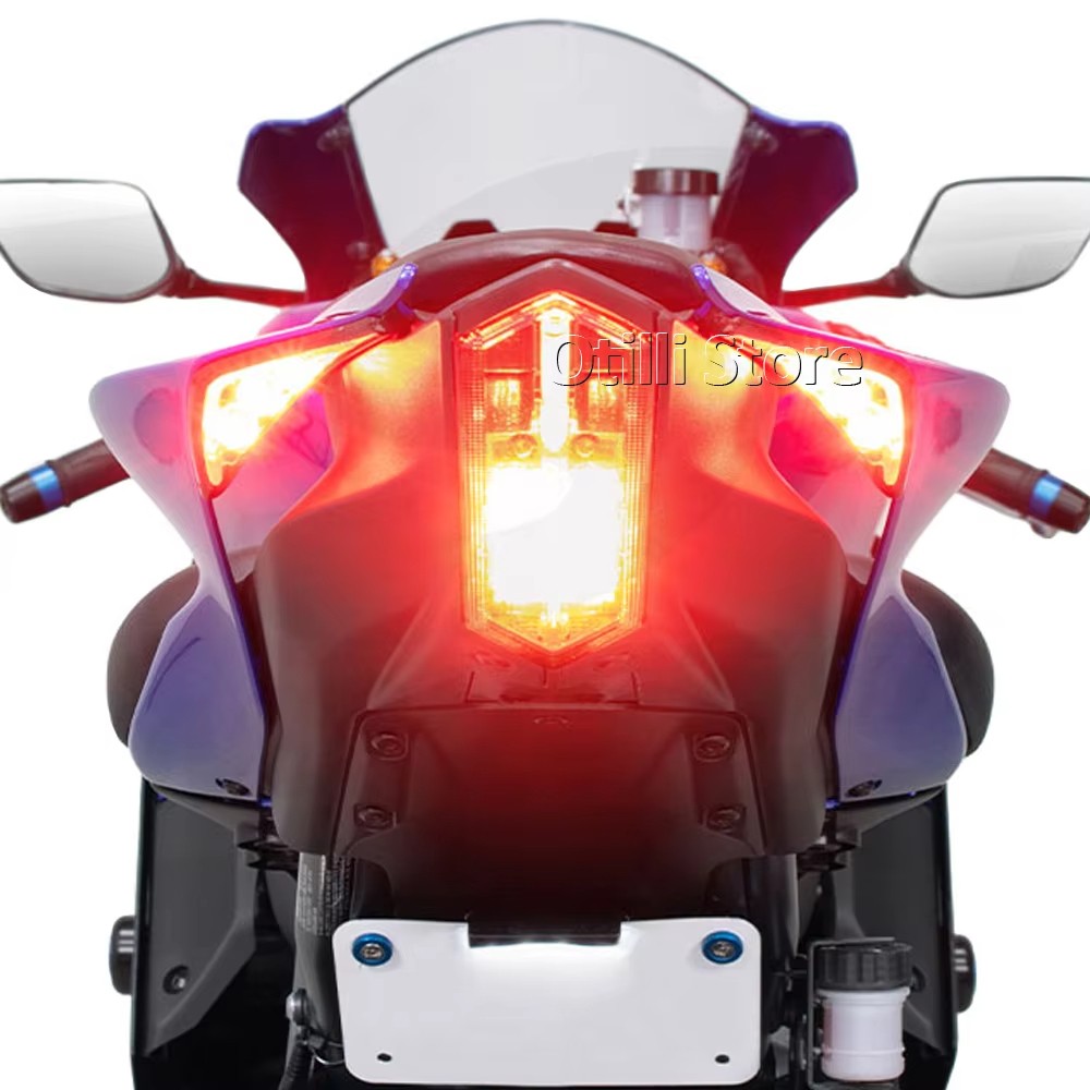 Tail Light Integrated LED Turn Signal Light For YAMAHA YZF R7 YZF-R7 2022-2025