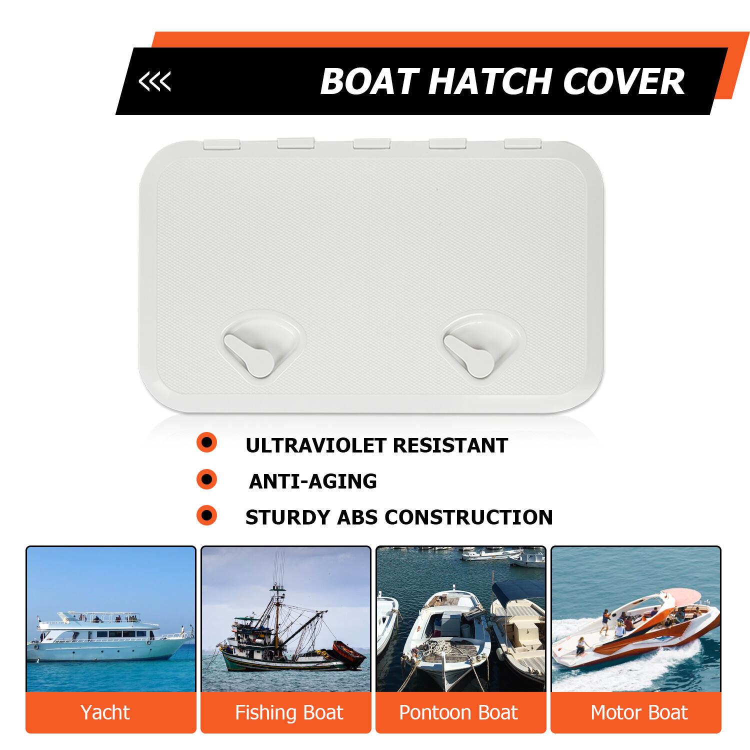 24" x 14" Boat Access Hatch & Lid Deck Access Hatch Boat Deck Hatch Caravan RV
