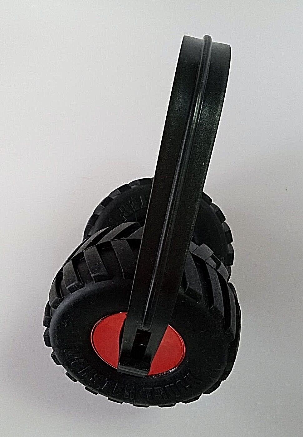 Kids Monster Truck Earmuffs W/Chrome Wheels Monster Jam Style SHIPS FREE