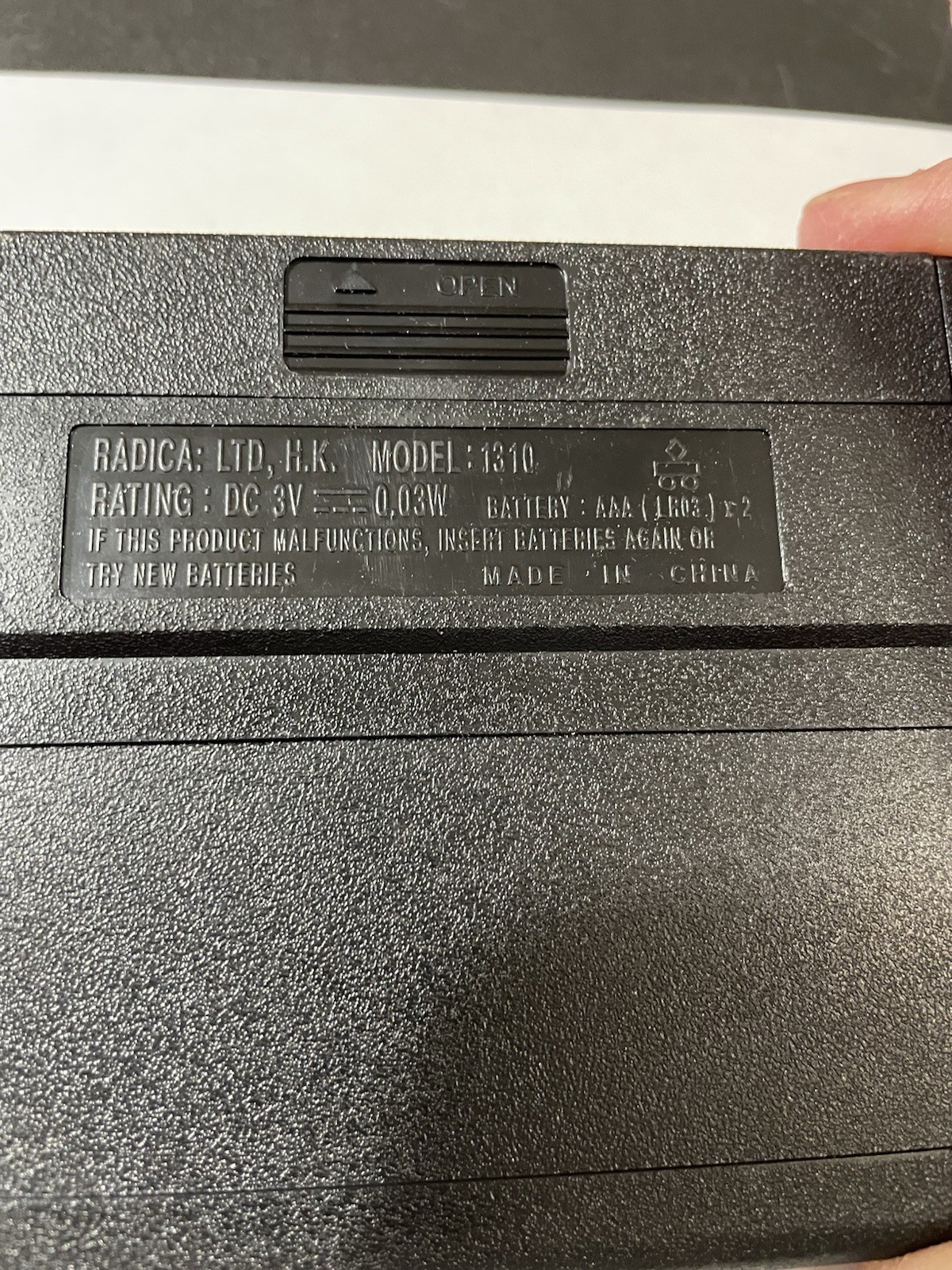 Radica Pocket Poker Royal Flush 3000 Electronic Handheld Game PARTS ONLY