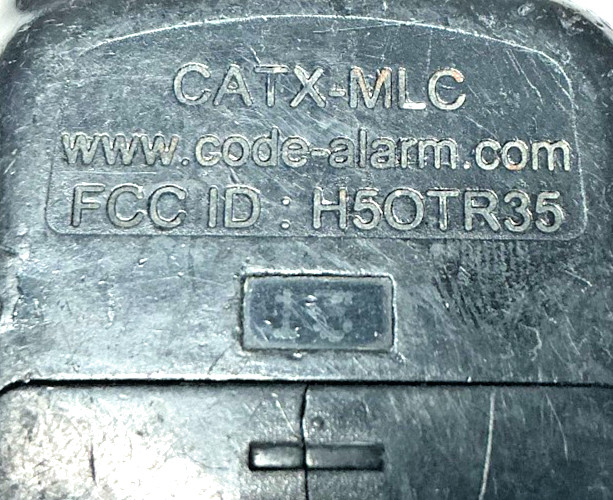 Original Code Alarm H5OTR35, CATX-MLC Key fob Keyless Entry Remote