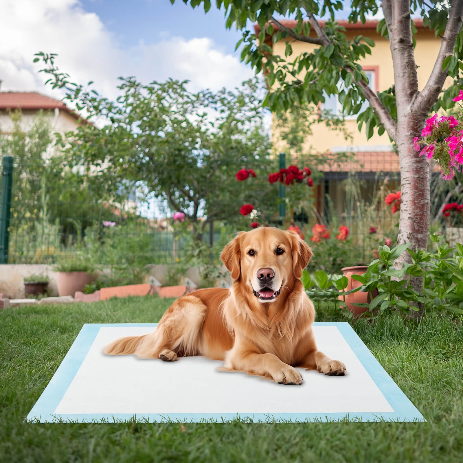 36"x 36"(100 Counts) Dog Potty Training Pads Puppy Pee Pads w/ Quick-Drying