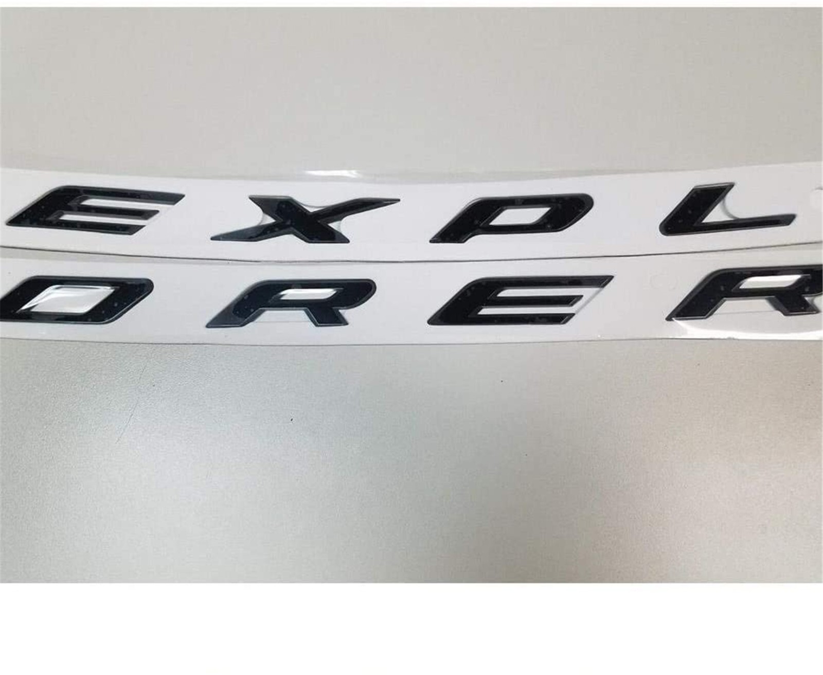 Front Hood Explorer Letters Decal Fit for 2011-2024 Explorer Model Emblem Badge