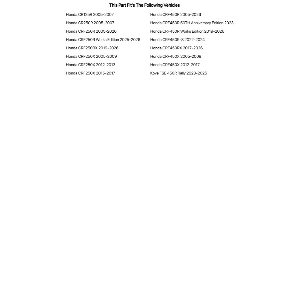 Primary Drive Rear Chain Guide Black For HONDA CRF450X 2005-2009,2012-2017