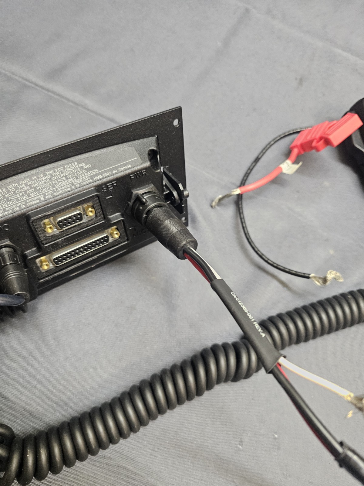 Harris UNITY CH-100 XG-100M VHF UHF Color Touchscreen Control Head w Mic