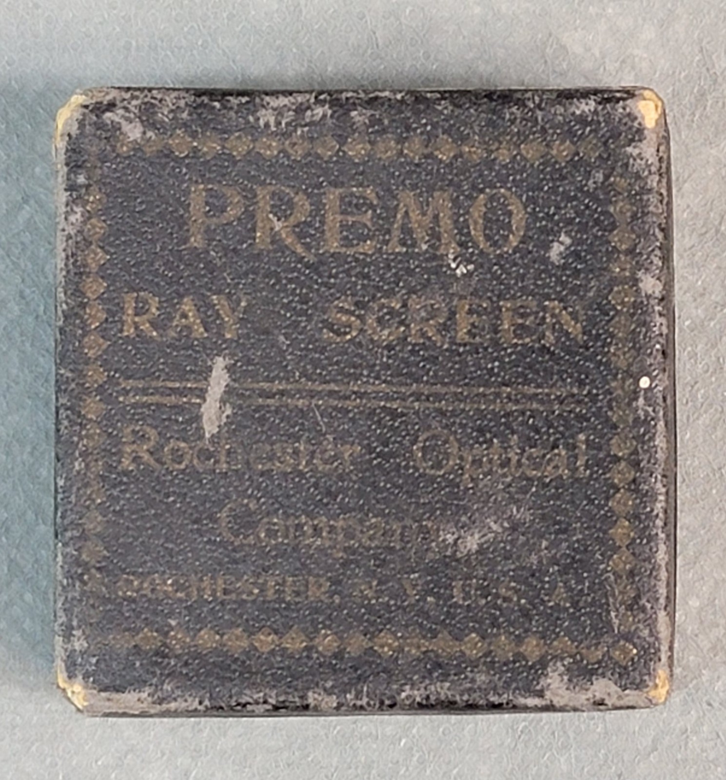 Vintage Premo Ray Screen optical lens by Zimmerman Brothers