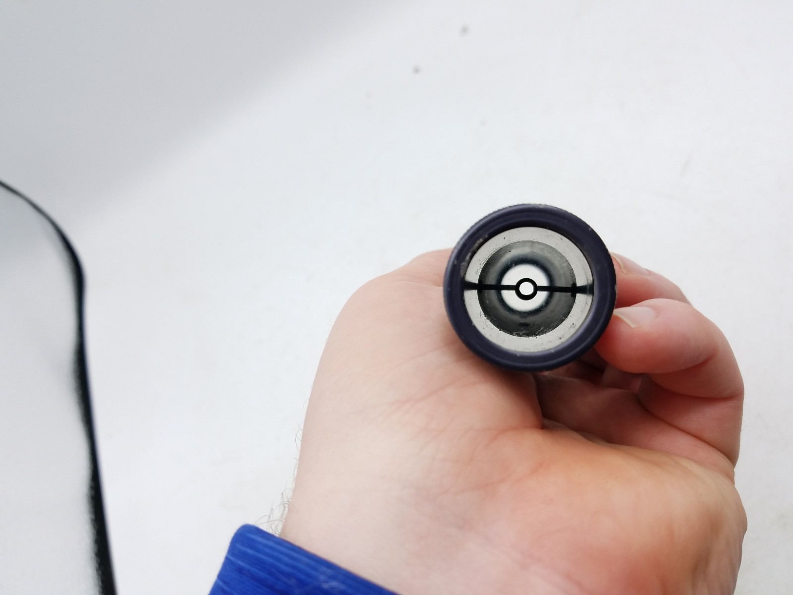 Vintage 1950's AL FREELAND Front Long 100 YD. Tube Globe Sight, F3 w/Peep Insert