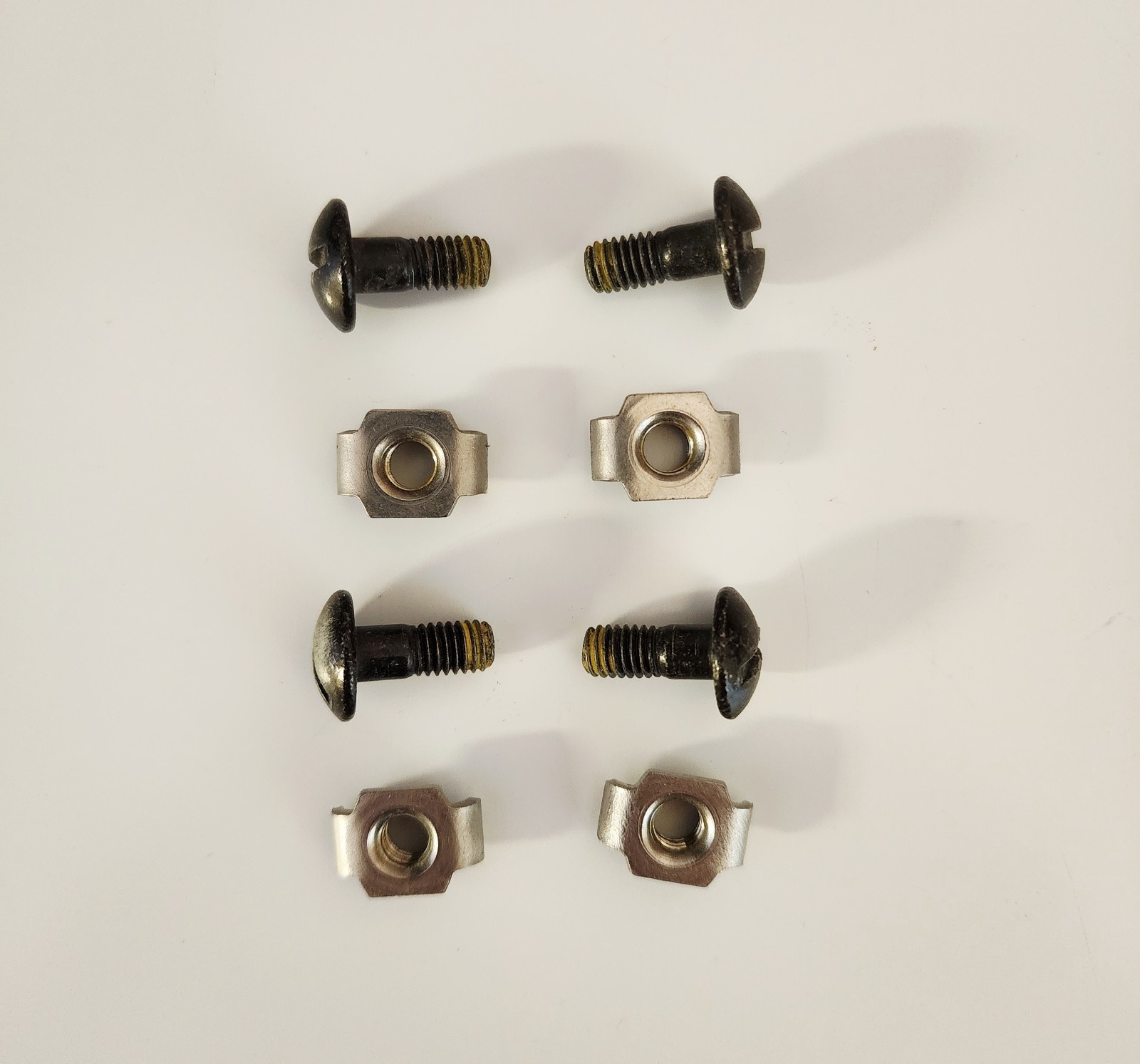 ACH & ECH IMPROVED H-NAPE RETENTION SYSTEM HEAD-LOC CHIN STRAP SCREWS & NUTS