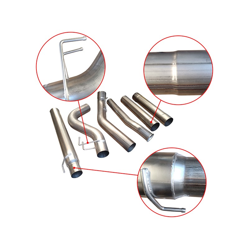 NEW Exhaust Manifold Headers For Ford F250 2011-2023 6.7L Powerstroke 5" Pipe