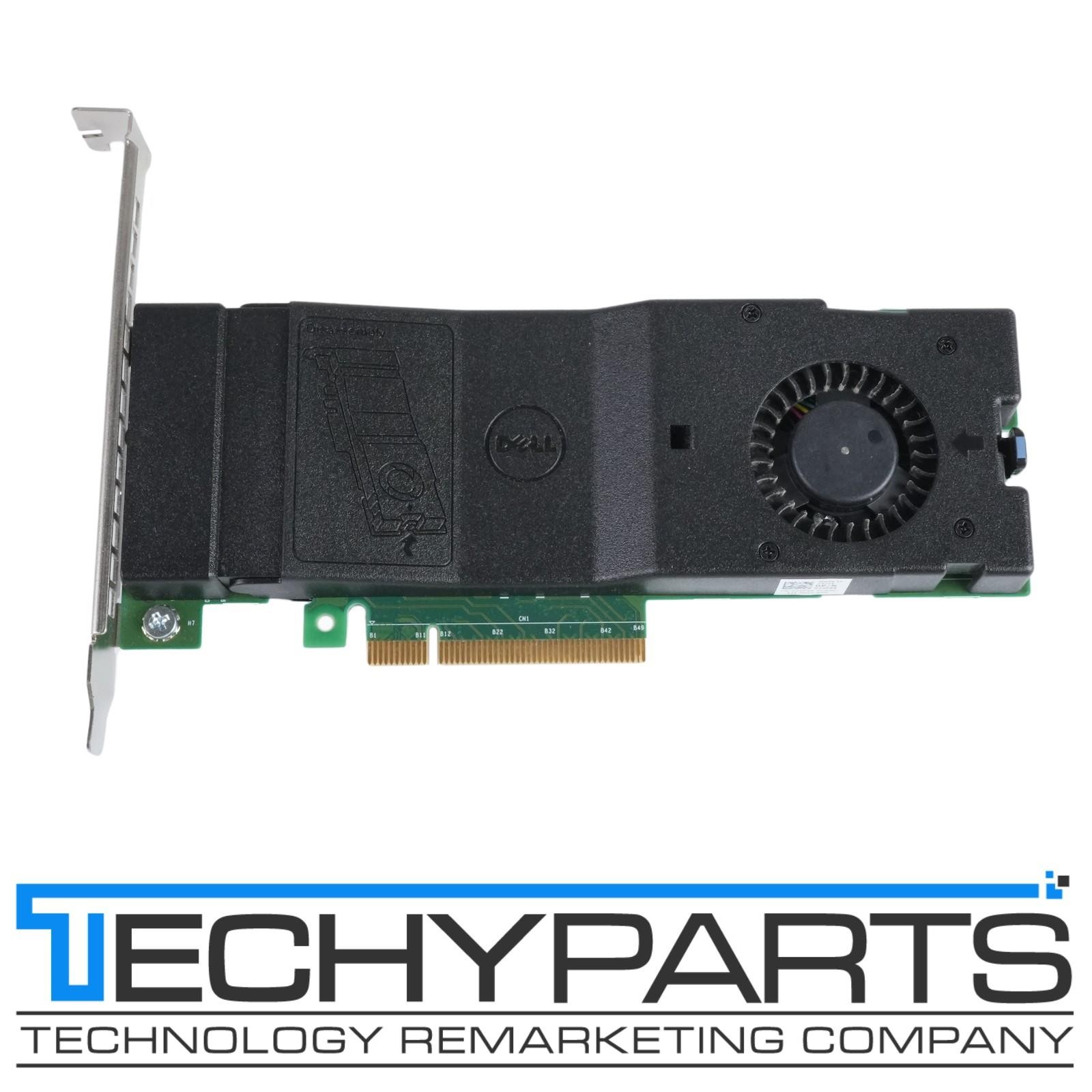 Dell NTRCY 2x NGFF M.2 NVMe to PCIe x8 Ultra-Speed Storage Adapter Card