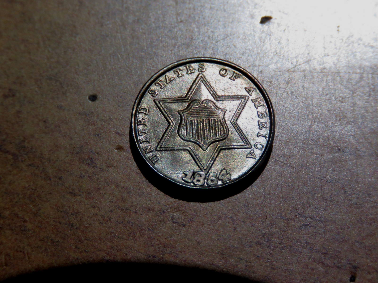 1854-O 3 Cent Coin Judd Pattern Replica Looks Unbelievably Genuine MUST SEE D13