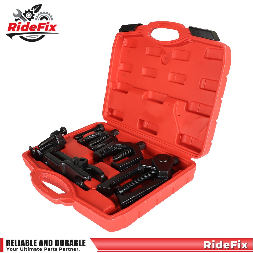 6PCS Front End Service Tool Kit Set Ball Joint Tie Rod Pitman Arm Puller Remover