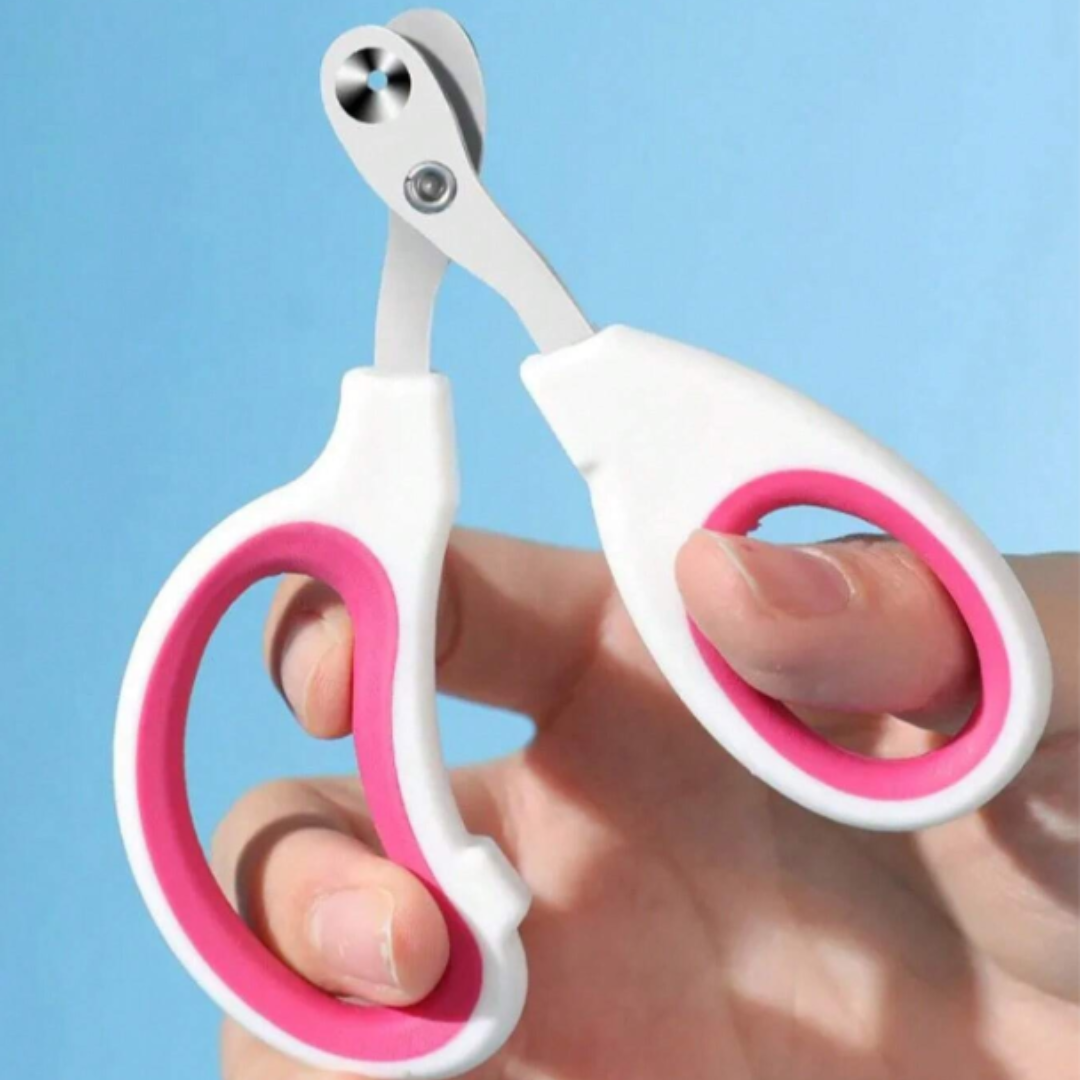Pets Nail Clippers with Circular Cut Hole Avoid Over Cutting for Cats & Dogs