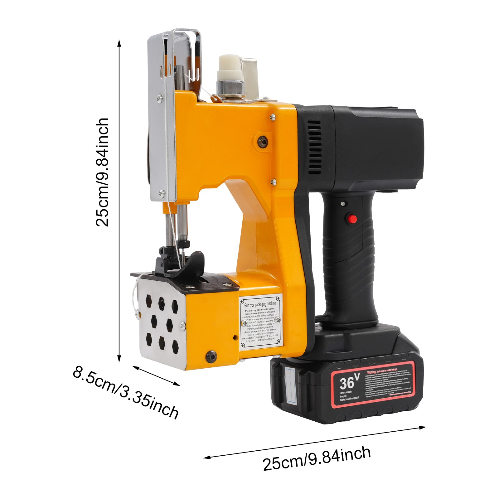 Bag Closer Cordless Bag Sewing Machine Handheld Industrial Bag Stitching Machine