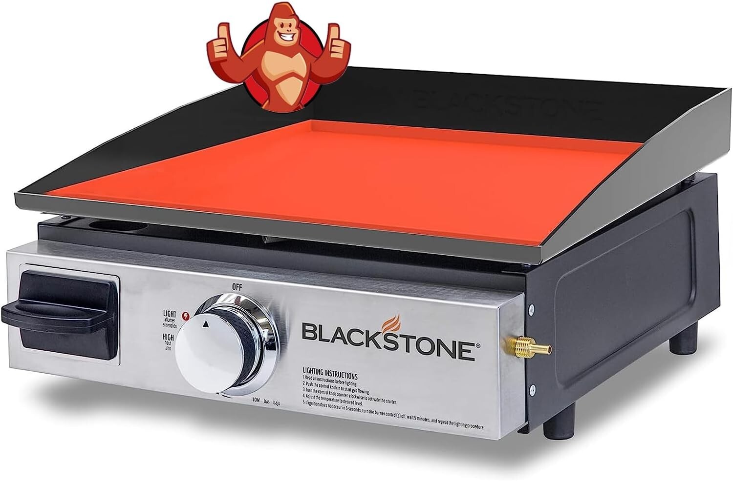 Griddle Cover, 17 Inch Silicone Griddle Mat Grill Covers for Blackstone