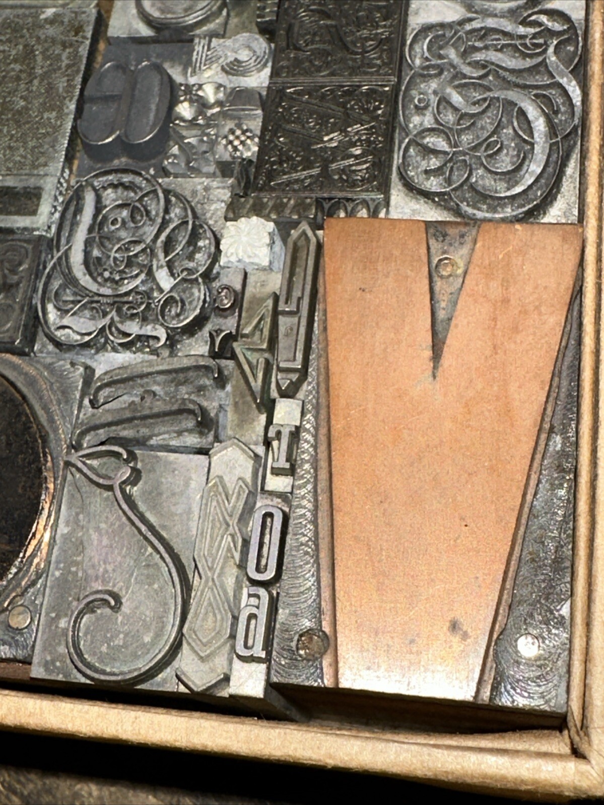 Printing Blocks Ornamentals Borders Dingbats. Wonderful Variety!! #D Beautiful!