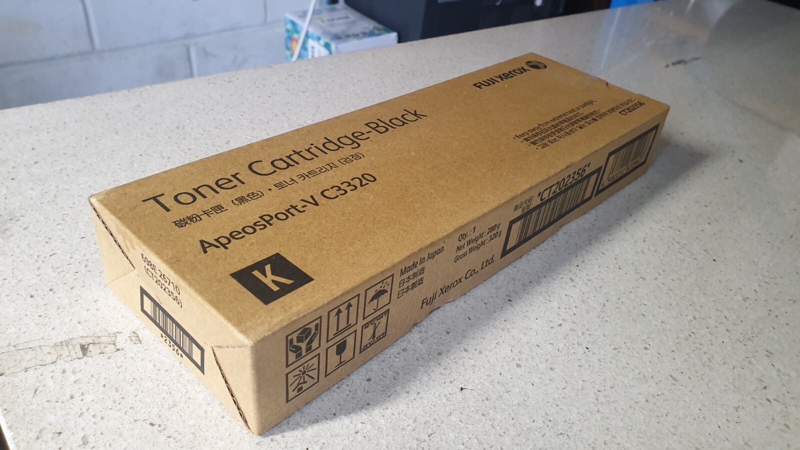 Genuine Xerox CT202356 Black Toner for ApeosPort-V C3320 Brand New See Photos