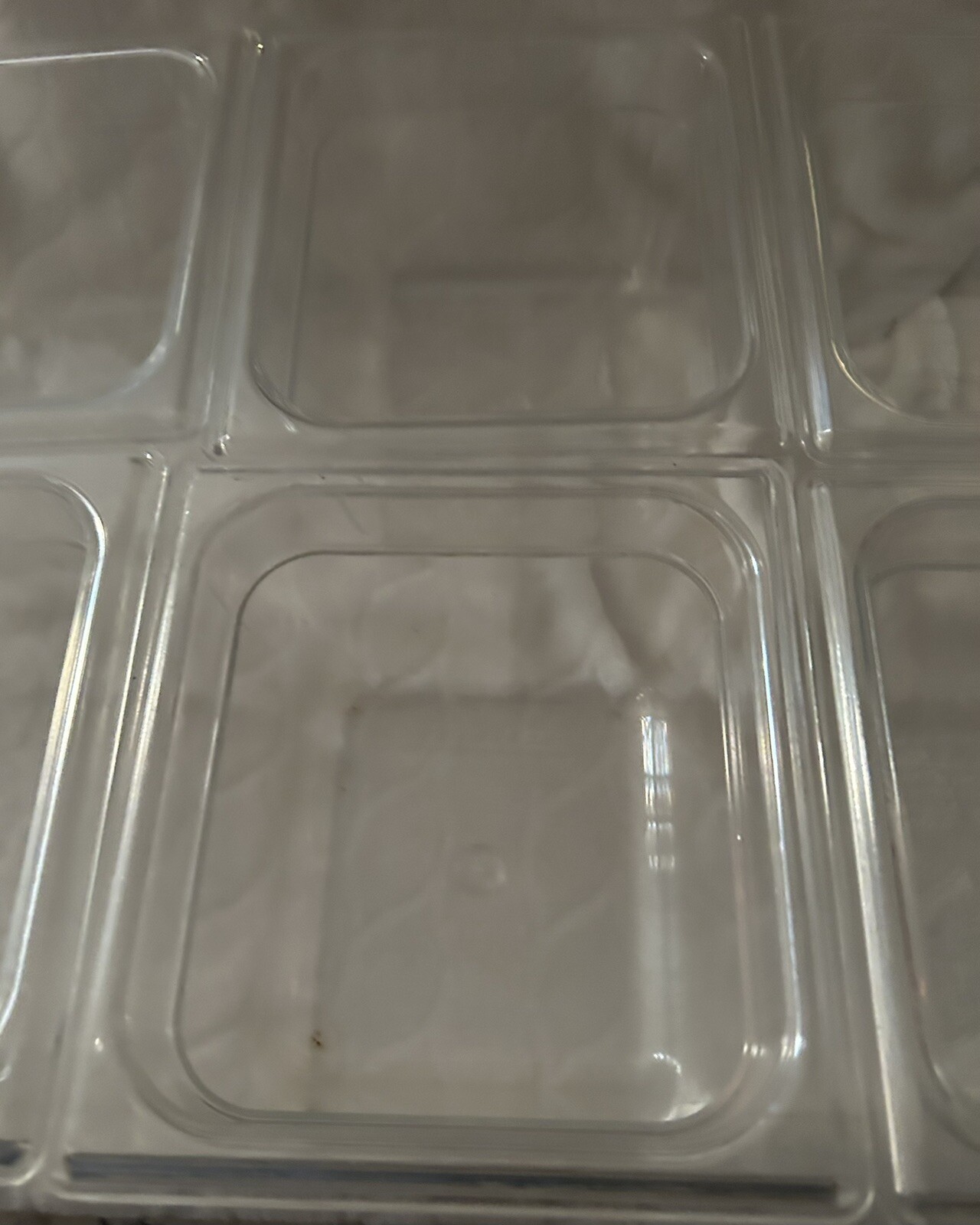 42 Each True Clear Food Pan 1/6 Size 4” Deep NSF Commercial Prep Polycarbonate