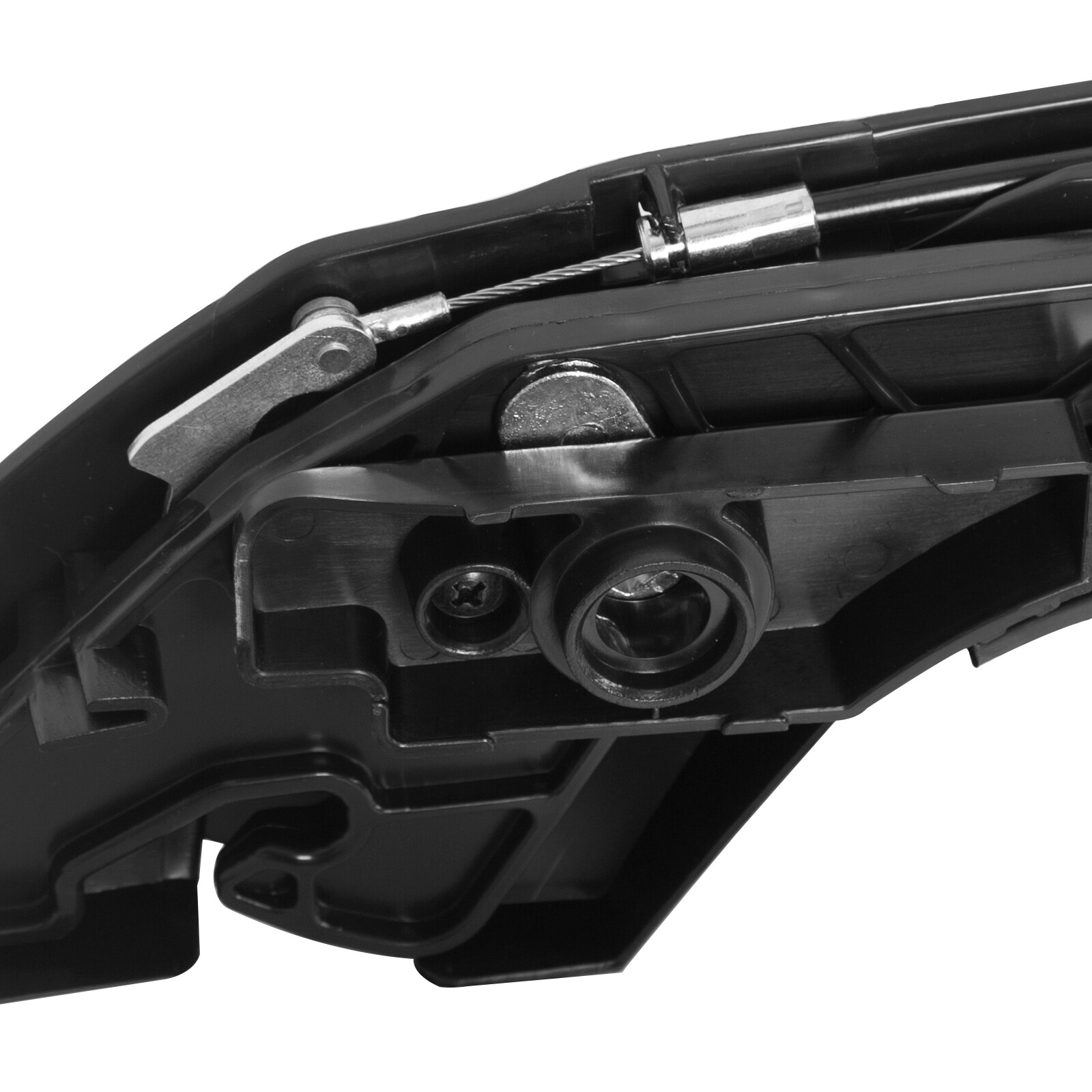 One-Touch Saddlebag Hardware Hinge Latch Cover Lid Lock For 14-24 Harley Touring