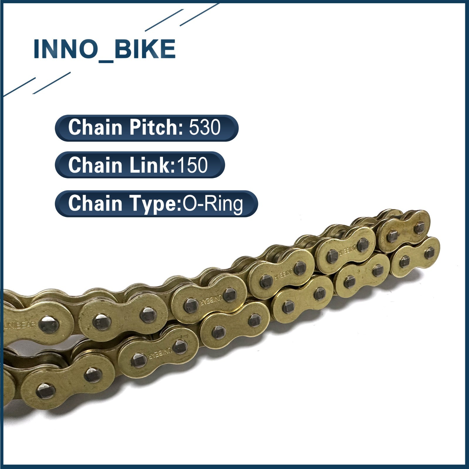 530 150 Links O-Ring Extended Drive Chain For Suzuki Hayabusa GSX1300R 1999-2025