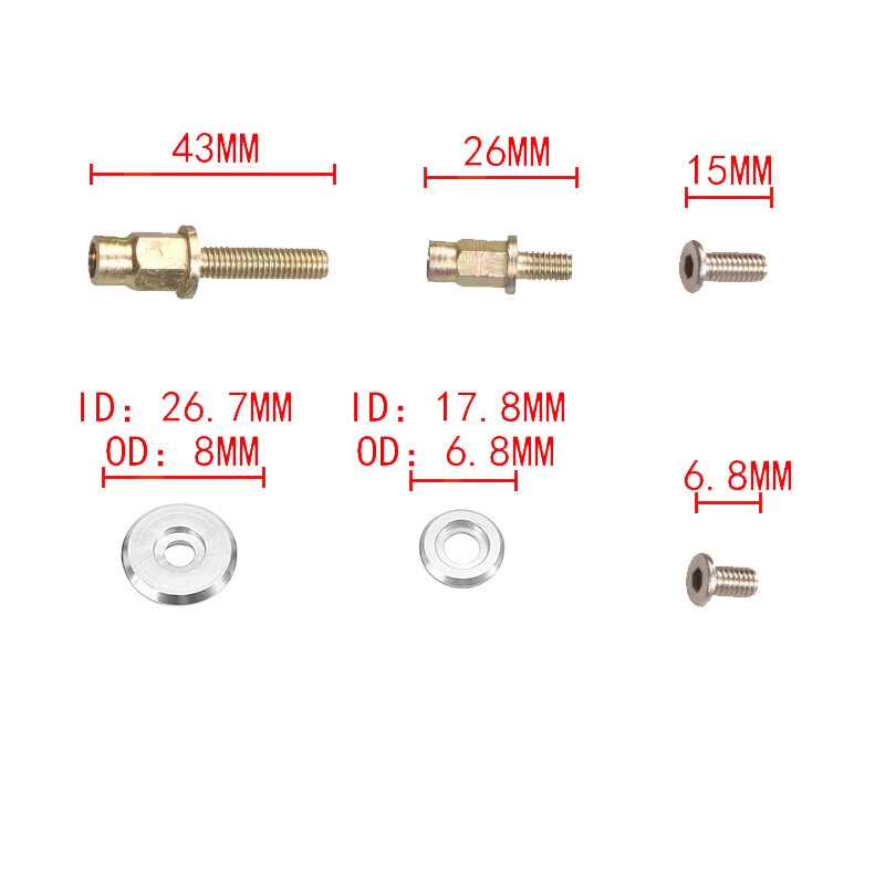 Valve Cover Washer Bolt Kit Silver Tone for Honda Acura K-Series K20 K24 New