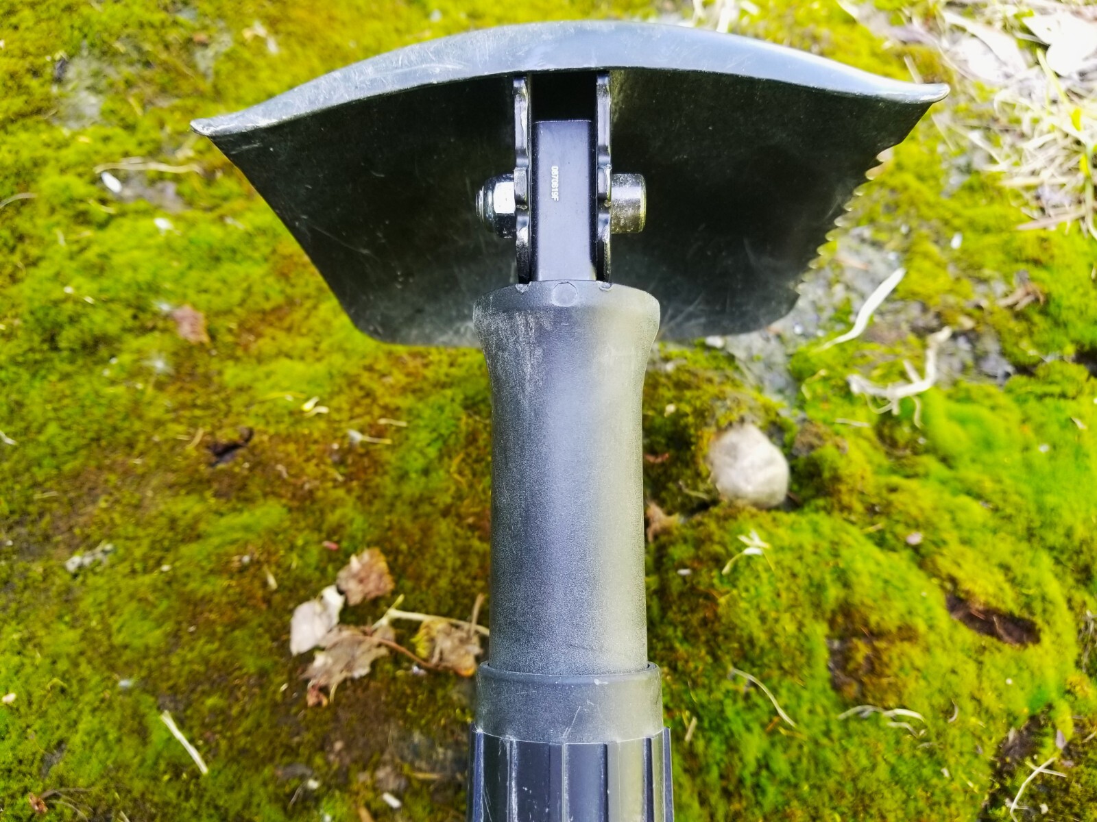 US Military GERBER 2000 E-TOOL Entrenching Folding Shovel w/ SERRATED EDGE VGC