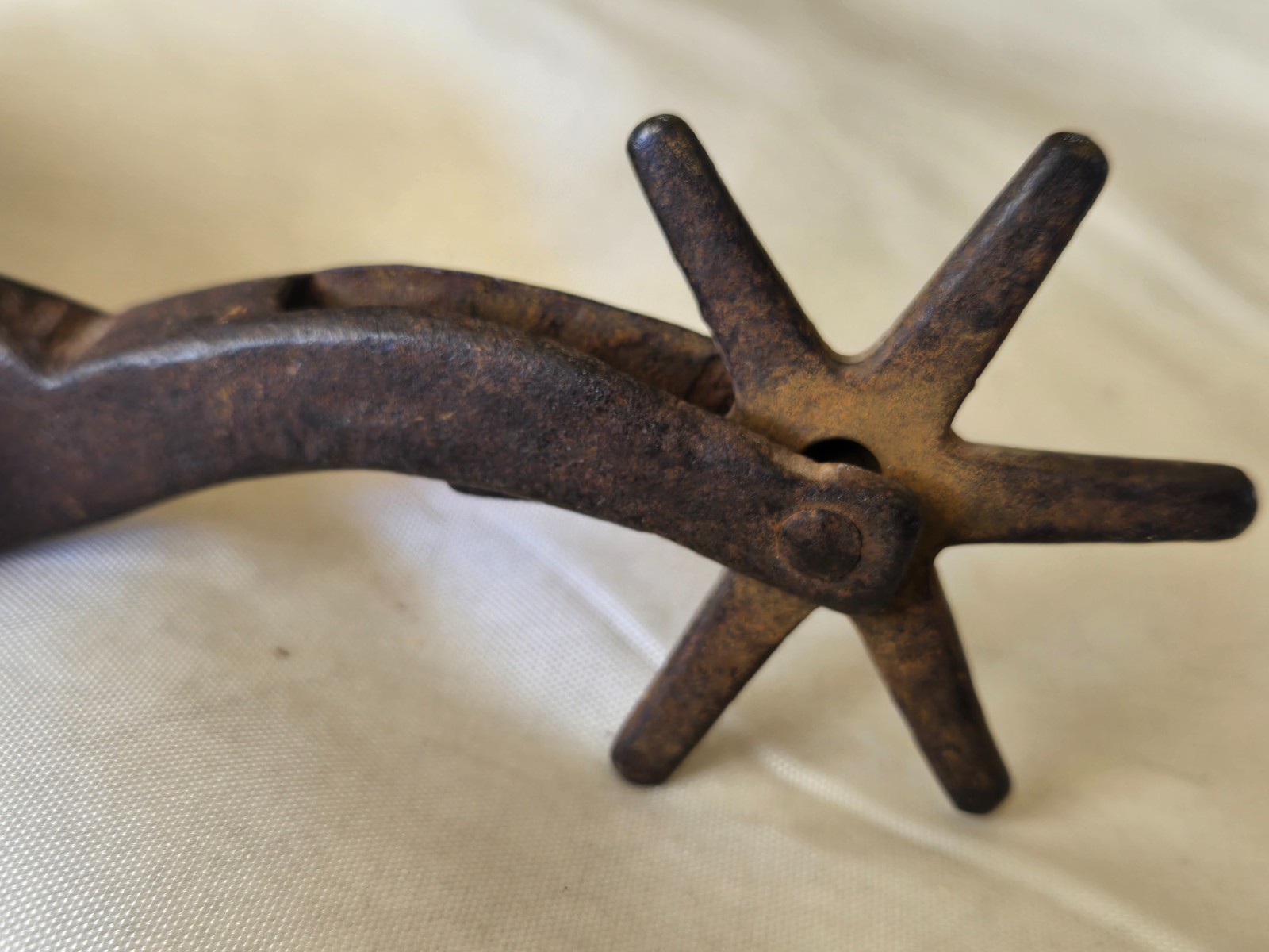 Antique Large Iron Spur
