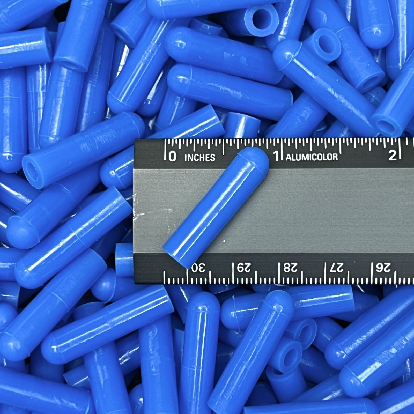 High Temp Masking Supply 3/16" Silicone Rubber Powder Coating Caps - 250 Pack