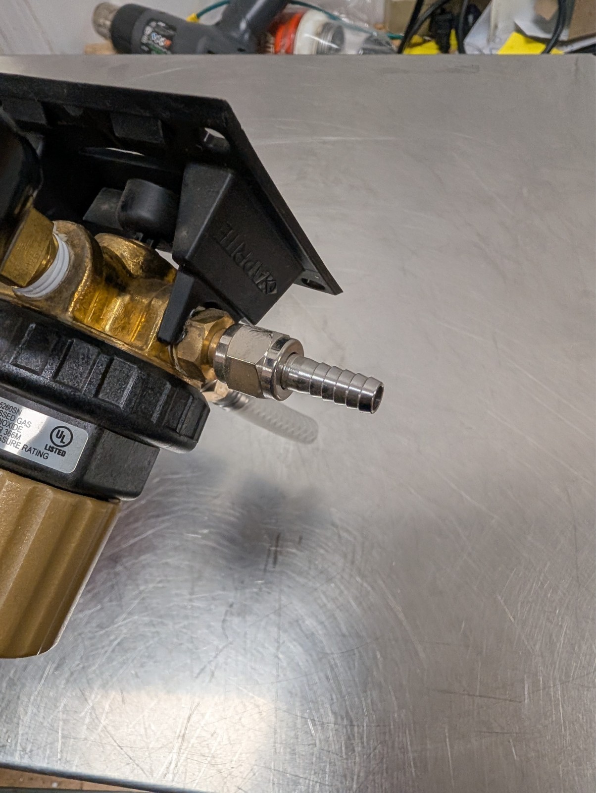 Taprite Dual Body CO2 Regulator - Two Gauge Two Outlet Series 5260SN 500psi [OFF