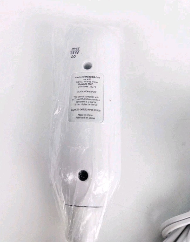 Bedsure BS-003 ELECTRIC BLANKET PAD REMOTE TEMPERATURE CONTROL NEW