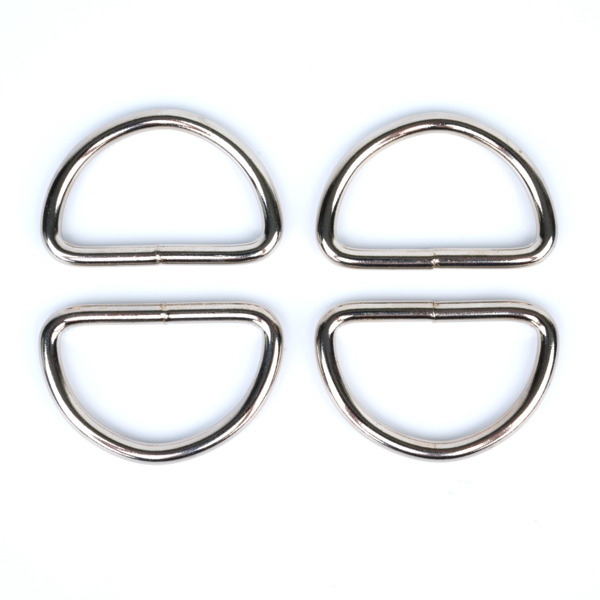 25 - Country Brook Design® 2 Inch Welded D-Rings
