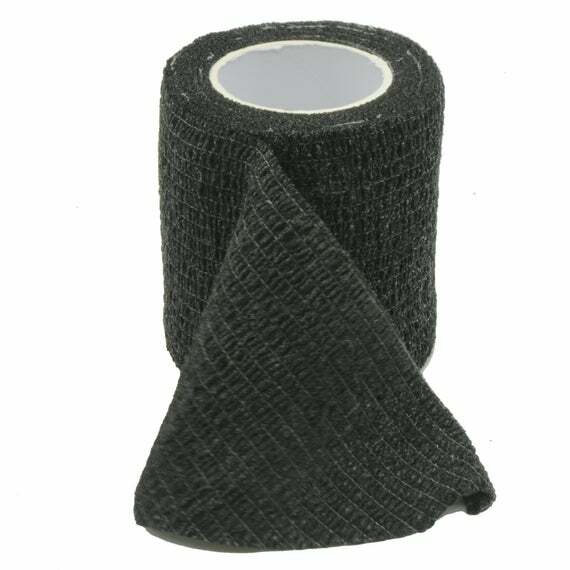 6/12/24 pcs Black Wrap Tattoo Sensi-Wrap Self Adherent 2" X 5 Yds