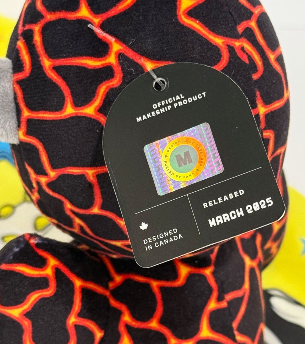 Official Makeship Gorilla Tag Monke Birthday Plush Meta Code Keychain Axiom Rare