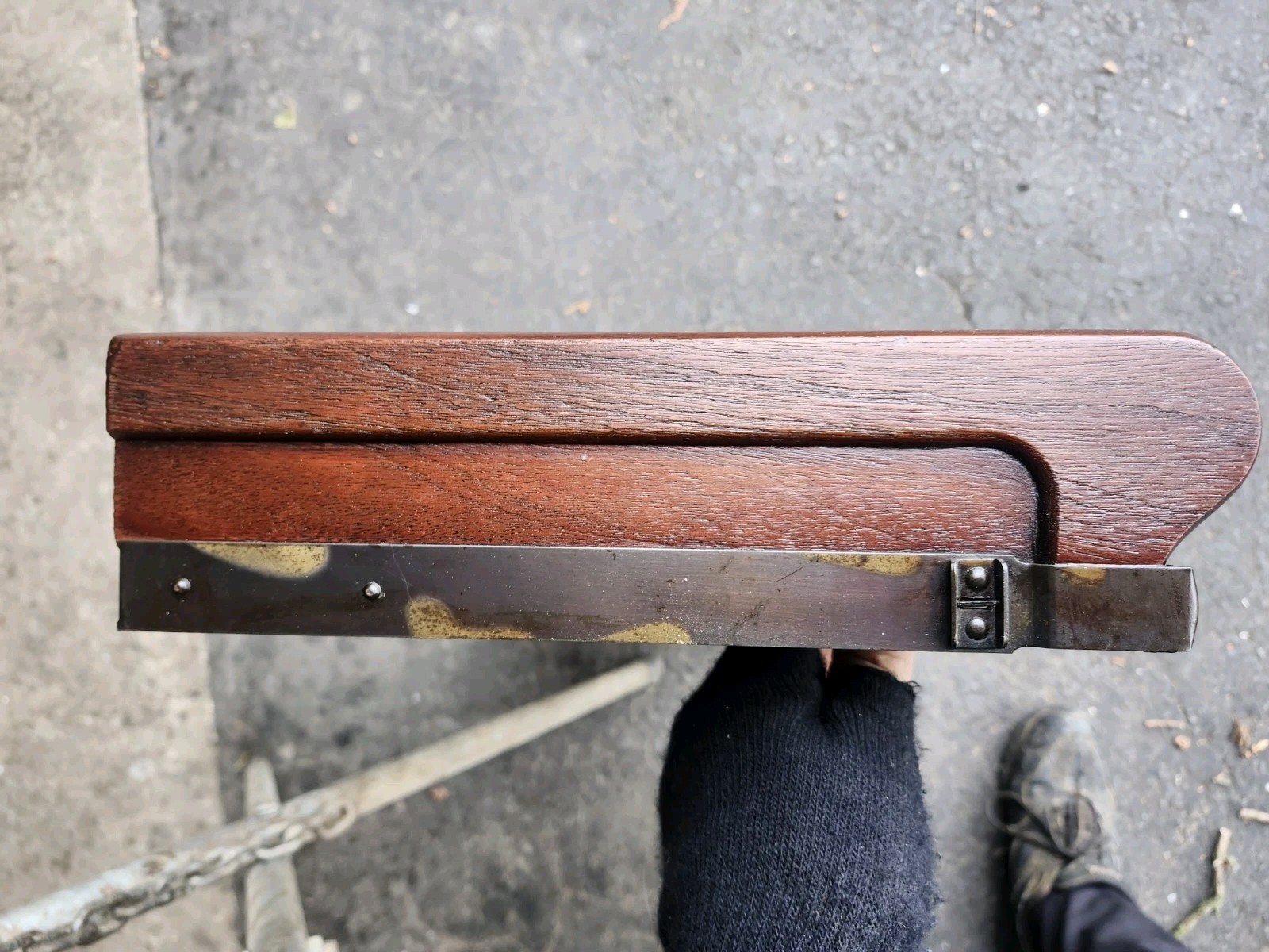 Globe Wernicke Mahogany Ogee "D" Grade 598 Barrister Bookcase Top