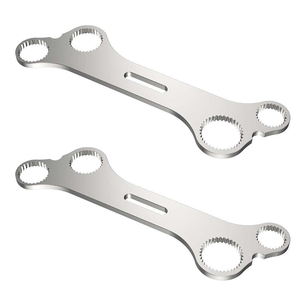 2PCS Parse Wrench Multitool Spanner For Leatherman Disassembly Tool Bone Design