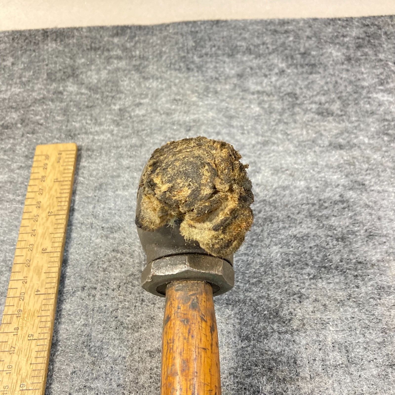 Garland Hammer #2 Rawhide Face 13" Wood Handle 2lb. 3oz. TW USA