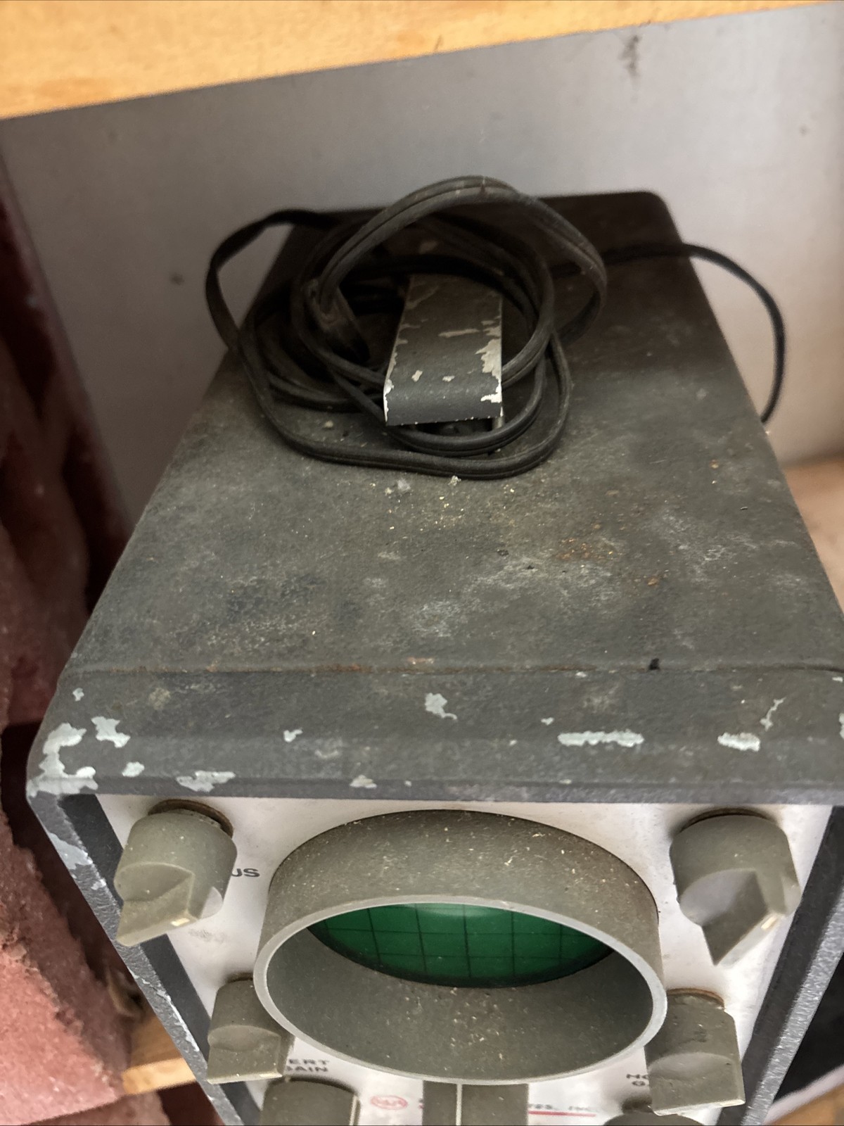 Vintage RCA Oscilloscope Institutes 54-45 ￼ tubed Not Tested As Is