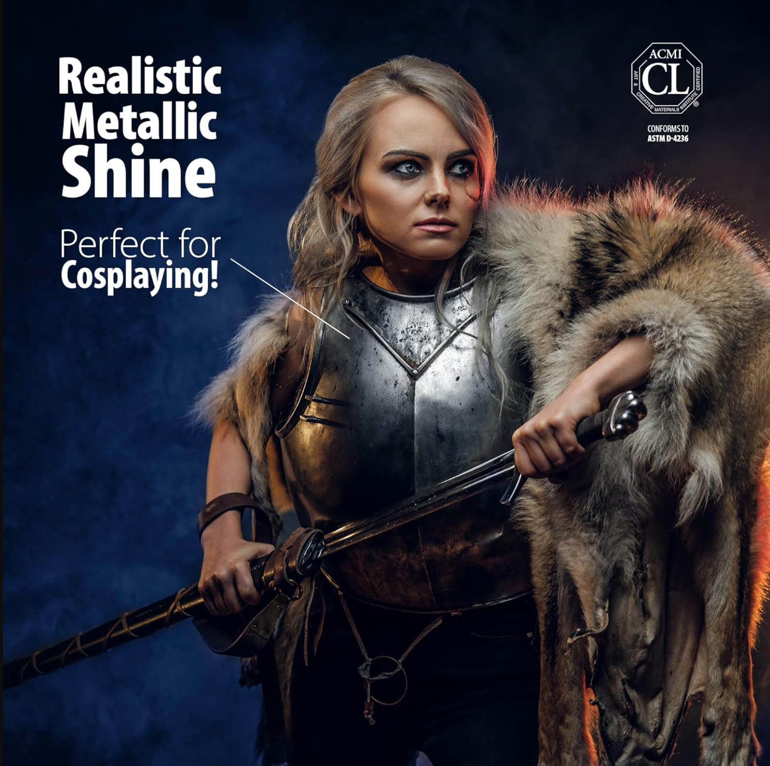 3x Pack - Amaco Rub 'N Buff Wax Metallic Finish, European Gold, 0.5-Fluid Ounce