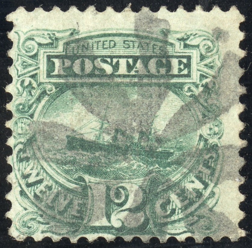 US Stamps # 117 Used F-VF Fancy Cancel