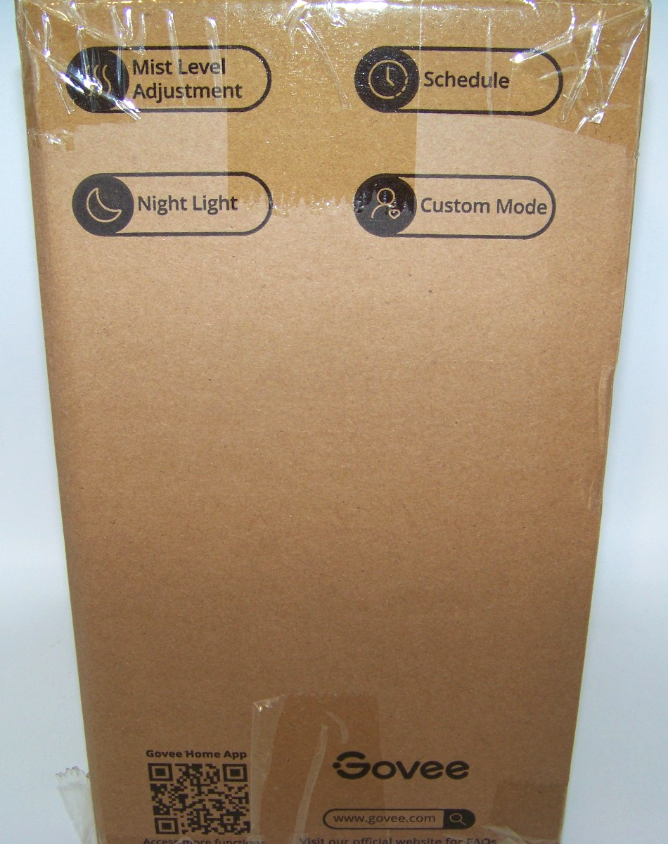 GoveeLife Smart Humidifier 3L Cool Mist , App Control, Aromatherapy, Night Light